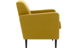 Goossens fauteuil hipp groen stof - 8202002-57-02