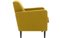 Goossens fauteuil hipp groen stof - 8202002-57-02