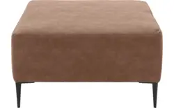 Goossens hocker key west bruin micro leer - 8202017-395-01