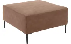 Goossens hocker key west bruin micro leer - 8202017-395-01