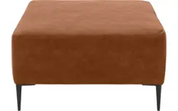 Goossens hocker key west bruin micro leer - 8202017-399-01