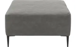 Goossens hocker key west grijs micro leer - 8202017-402-01
