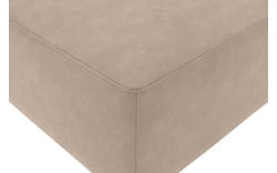 Goossens hocker key west beige micro leer - 8202017-403-01