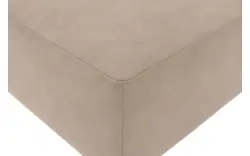Goossens hocker key west beige micro leer - 8202017-403-01