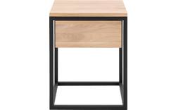 Goossens nachtkastje lord wit eiken - 8202025-02