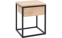 Goossens nachtkastje lord wit eiken - 8202025-02