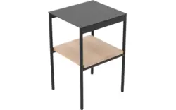 Goossens nachtkastje duc onbewerkt eiken - 8202026-2