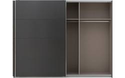 Goossens basic kledingkast miami grijs hoogwaardig meubelplaat - 8202030-A-02