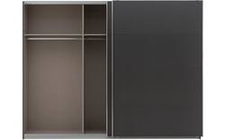 Goossens basic kledingkast miami grijs hoogwaardig meubelplaat - 8202030-A-02