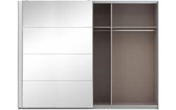 Goossens basic kledingkast miami wit hoogwaardig meubelplaat - 8202031-02