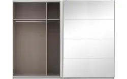Goossens basic kledingkast miami wit hoogwaardig meubelplaat - 8202031-02