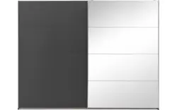 Goossens basic kledingkast miami grijs hoogwaardig meubelplaat - 8202033-02