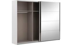 Goossens basic kledingkast miami wit hoogwaardig meubelplaat - 8202034-02