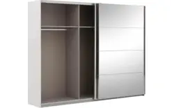 Goossens basic kledingkast miami wit hoogwaardig meubelplaat - 8202034-02