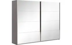 Goossens basic kledingkast miami grijs hoogwaardig meubelplaat - 8202036-02