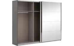 Goossens basic kledingkast miami grijs hoogwaardig meubelplaat - 8202036-02