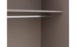 Goossens basic kledingkast miami grijs hoogwaardig meubelplaat - 8202036-02