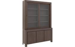 Goossens buffetkast clear donker bruin eiken - 8202051-2