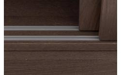 Goossens buffetkast clear donker bruin eiken - 8202051-1
