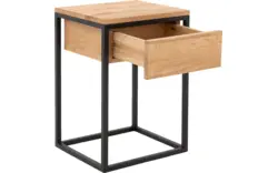 Goossens nachtkastje lord blank eiken - 8202361-01