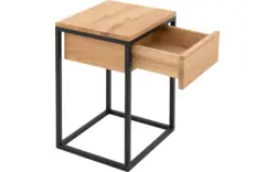 Goossens nachtkastje lord blank eiken - 8202361-01