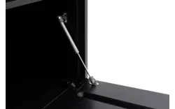 Goossens excellent wandmeubel ninth zwart eiken - 8202385-01