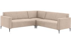 Goossens hoekbank key west beige micro leer - 8202398-403-02