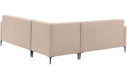 Goossens hoekbank key west beige micro leer - 8202398-403-01