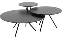 Goossens salontafel bo zwart eiken - 8202417-01