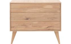 Goossens ladekast cosima wit eiken - 8202450-2