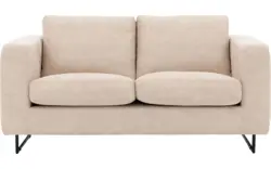 Goossens excellent zitbank jovani beige micro leer - 8202547-1