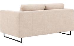Goossens excellent zitbank jovani beige micro leer - 8202547-1