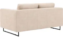 Goossens excellent zitbank jovani beige micro leer - 8202547-1