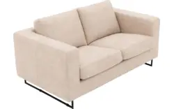 Goossens excellent zitbank jovani beige micro leer - 8202547-1