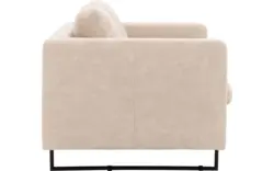 Goossens excellent zitbank jovani beige micro leer - 8202547-1