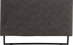 Goossens excellent zitbank jovani grijs micro leer - 8202548-1