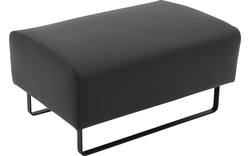 Goossens hocker montreal zwart leer - 8202550-2