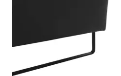 Goossens hocker montreal zwart leer - 8202550-2