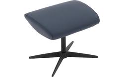 Goossens hocker avec blauw leer - 8202554-2