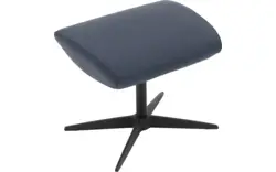 Goossens hocker avec blauw leer - 8202554-2