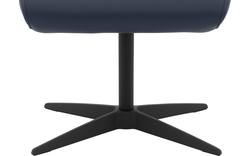 Goossens hocker avec blauw leer - 8202554-2