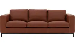 Goossens excellent zitbank massimo bruin leer - 8202555-1