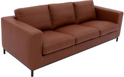 Goossens excellent zitbank massimo bruin leer - 8202555-1