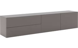 Goossens excellent dressoir monza zijdeglans grijs mdf - 8202571-02