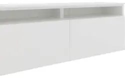 Goossens excellent wandmeubel monza ecowood wit mdf - 8202573-01