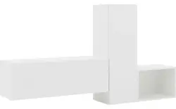 Goossens excellent wandmeubel monza ecowood wit mdf - 8202573-01