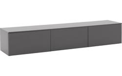Goossens excellent tv meubel monza ecowood grijs mdf - 8202574-02