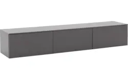 Goossens excellent tv meubel monza ecowood grijs mdf - 8202574-01