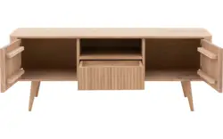 Goossens tv meubel seppe wit eiken - 8202880-01