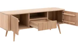 Goossens tv meubel seppe wit eiken - 8202880-01